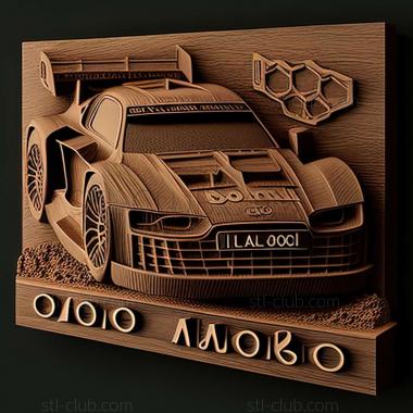 3D модель Audi Le Mans quattro (STL)